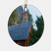 Yosemite-Kapelle Keramikornament (Links)
