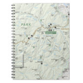 Yosemite-Kartennotizbuch Notizblock (Vorderseite)