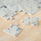 Yosemite-Kartenpuzzlespiel Puzzle (Seite)