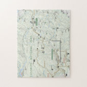 Yosemite-Kartenpuzzlespiel Puzzle (Vertikal)