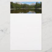 Yosemite Lake Reflection Briefpapier (Vorderseite)