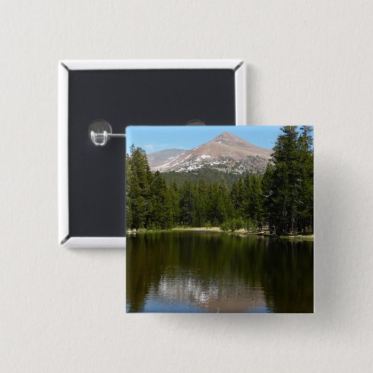 Yosemite Lake Reflection Button (Vorne & Hinten)