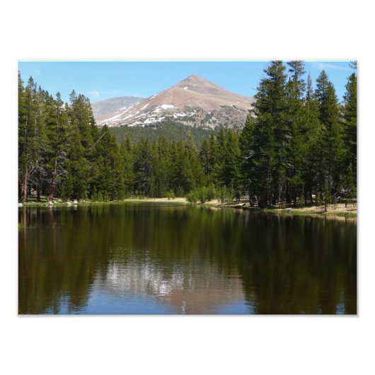 Yosemite Lake Reflection Fotodruck (Vorne)