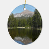 Yosemite Lake Reflection Keramik Ornament (Links)