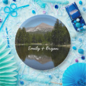 Yosemite Lake Reflection Pappteller (Party)