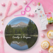 Yosemite Lake Reflection Pappteller (Party)