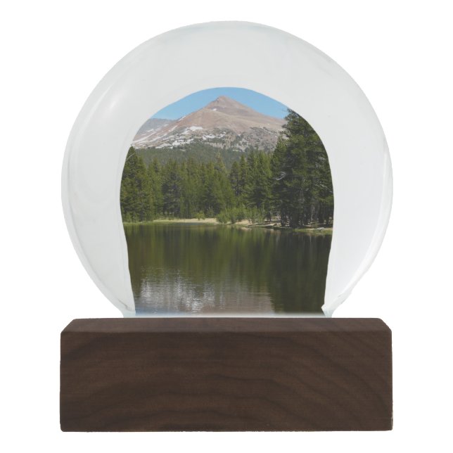 Yosemite Lake Reflection Schneekugel (Vorderseite)