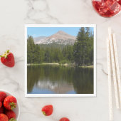 Yosemite Lake Reflection Serviette (Beispiel)