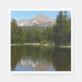 Yosemite Lake Reflection Serviette (Vorderseite)