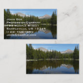 Yosemite Lake Reflection Visitenkarte (Vorne/Hinten)
