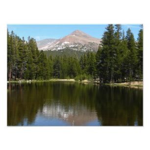 Yosemite Lake Spiegelung Fotodruck