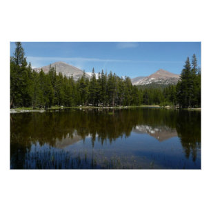 Yosemite Lake Spiegelung Poster