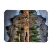 Yosemite Landschaftlich Falls Magnet (Horizontal)