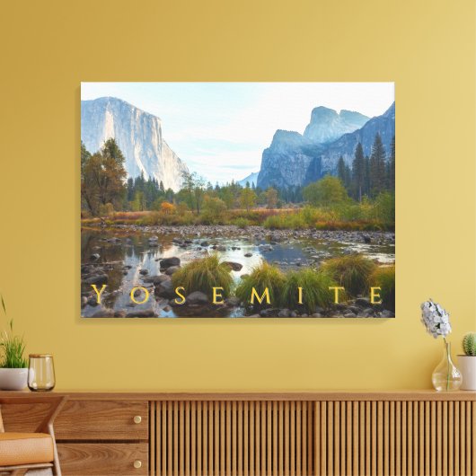 Yosemite Leinwanddruck (Insitu (Wohnzimmer))