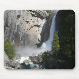 Yosemite Lower Falls am Lower Yosemite Falls Trail Mousepad