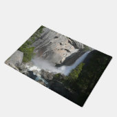 Yosemite Lower Falls aus dem Yosemite Nationalpark Fußmatte (Schrägansicht)