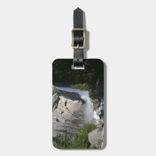 Yosemite Lower Falls aus dem Yosemite Nationalpark Gepäckanhänger (Vorderseite vertikal)