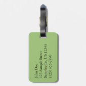 Yosemite Lower Falls aus dem Yosemite Nationalpark Gepäckanhänger (Rückseite vertikal)