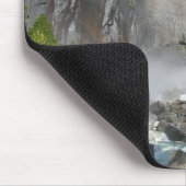 Yosemite Lower Falls aus dem Yosemite Nationalpark Mousepad (Ecke)