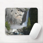 Yosemite Lower Falls aus dem Yosemite Nationalpark Mousepad (Mit Mouse)