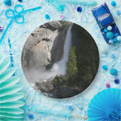 Yosemite Lower Falls aus dem Yosemite Nationalpark Pappteller (Party)