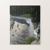 Yosemite Lower Falls aus dem Yosemite Nationalpark Puzzle (Vertikal)
