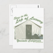 Yosemite Luxe Spaß Reisemotto Postkarte (Vorne/Hinten)