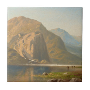 Yosemite Majestic Landschaft von Albert Bierstadt Fliese