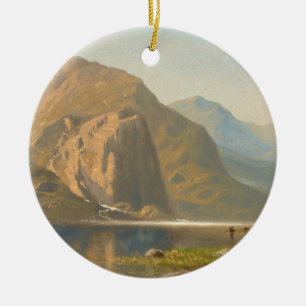 Yosemite Majestic Landschaft von Albert Bierstadt Keramik Ornament