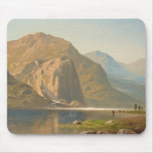 Yosemite Majestic Landschaft von Albert Bierstadt Mousepad