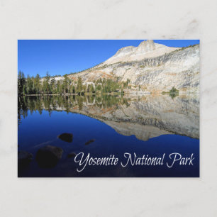 Yosemite, May Lake Mt Hoffmann California Postcard Postkarte