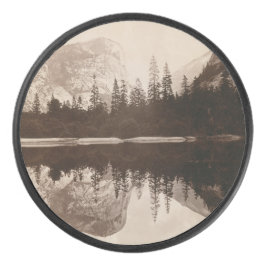 Yosemite - Mirror Lake - Nationalpark Eishockey Puck