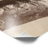 Yosemite - Mirror Lake - Nationalpark Fotodruck (Ecke)