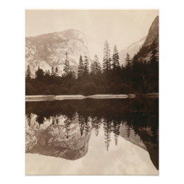 Yosemite - Mirror Lake - Nationalpark Fotodruck