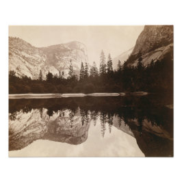 Yosemite - Mirror Lake - Nationalpark Fotodruck