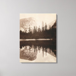 Yosemite - Mirror Lake - Nationalpark Leinwanddruck