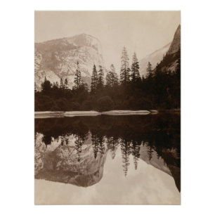 Yosemite - Mirror Lake - Nationalpark Poster