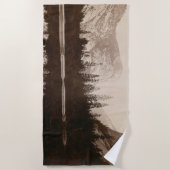 Yosemite - Mirror Lake - Nationalpark Strandtuch (Vorderseite)