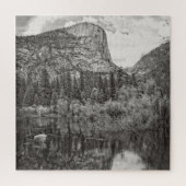Yosemite -Mirror Lake -North Dome -20x20 -676 Stk. Puzzle (Vertikal)
