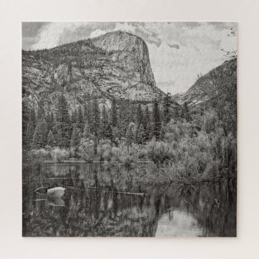 Yosemite -Mirror Lake -North Dome -20x20 -676 Stk. Puzzle (Vertikal)