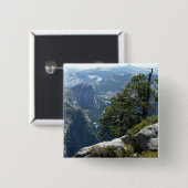 Yosemite Mountain View im Yosemite Nationalpark Button (Vorne & Hinten)