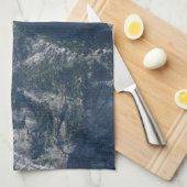 Yosemite Mountain View im Yosemite Nationalpark Geschirrtuch (Viertel Falte)