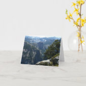 Yosemite Mountain View im Yosemite Nationalpark Karte (Gelbe Blume)