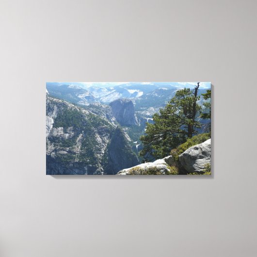Yosemite Mountain View im Yosemite Nationalpark Leinwanddruck (Vorderseite)