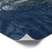 Yosemite Mountain View im Yosemite Nationalpark Poster (Ecke)