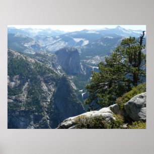 Yosemite Mountain View im Yosemite Nationalpark Poster