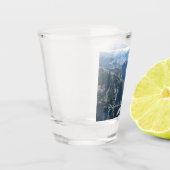 Yosemite Mountain View im Yosemite Nationalpark Schnapsglas (Links)