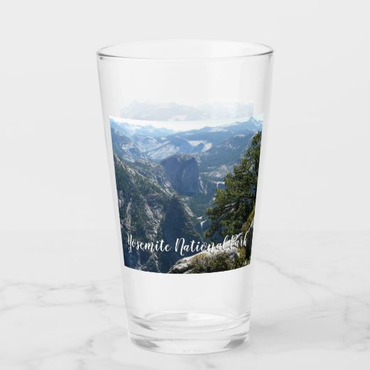 Yosemite Mountain View in Yosemite National Park Glas (Vorderseite)