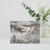 YOSEMITE MOUNTAINS POSTKARTE (Stehend Vorderseite)