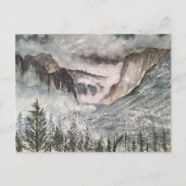 YOSEMITE MOUNTAINS POSTKARTE